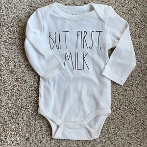 NWOT Rae Dunn Onesie 6-9 Months